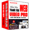 Khóa học "Thiết kế Web Video Pro kiếm tiền trên Youtube" hành trình sáng tạo và chuyên sâu giúp bạn xây dựng một kênh YouTube thành công với nền tảng web chuyên nghiệp.