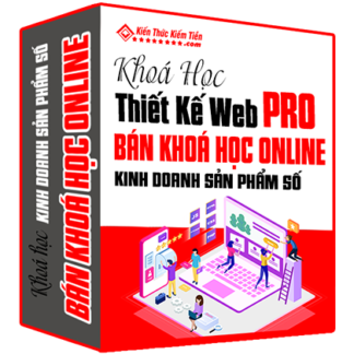 Khóa học "Thiết Kế Website Bán Khóa Học Online - Kinh Doanh Sản Phẩm Số Pro" Một hành trình chuyên sâu để bạn có thể xây dựng một nền tảng trực tuyến chất lượng cao để bán khóa học và sản phẩm số của mình.