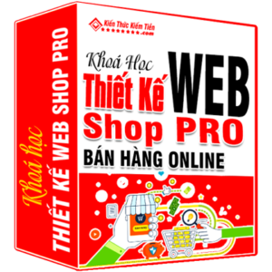 Khóa học "Thiết Kế Website Shop Bán Hàng Online Pro" - nơi bạn sẽ được hướng dẫn từ cơ bản đến chuyên sâu, để xây dựng một trang web bán hàng trực tuyến chuyên nghiệp và hiệu quả.