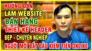 thiet ke header website ban hang